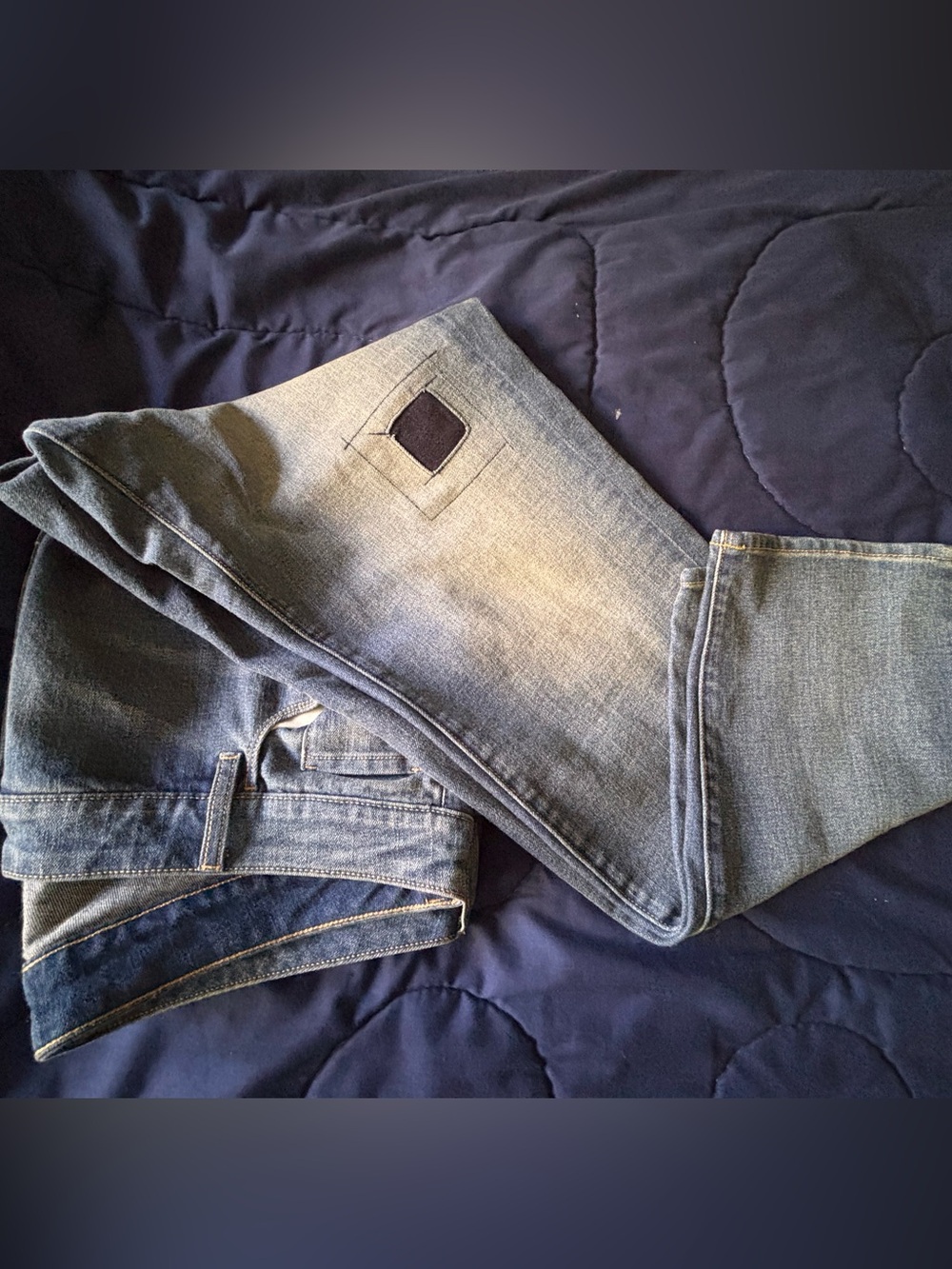 Old Navy Women's Light Blue Slim Straight Jeans